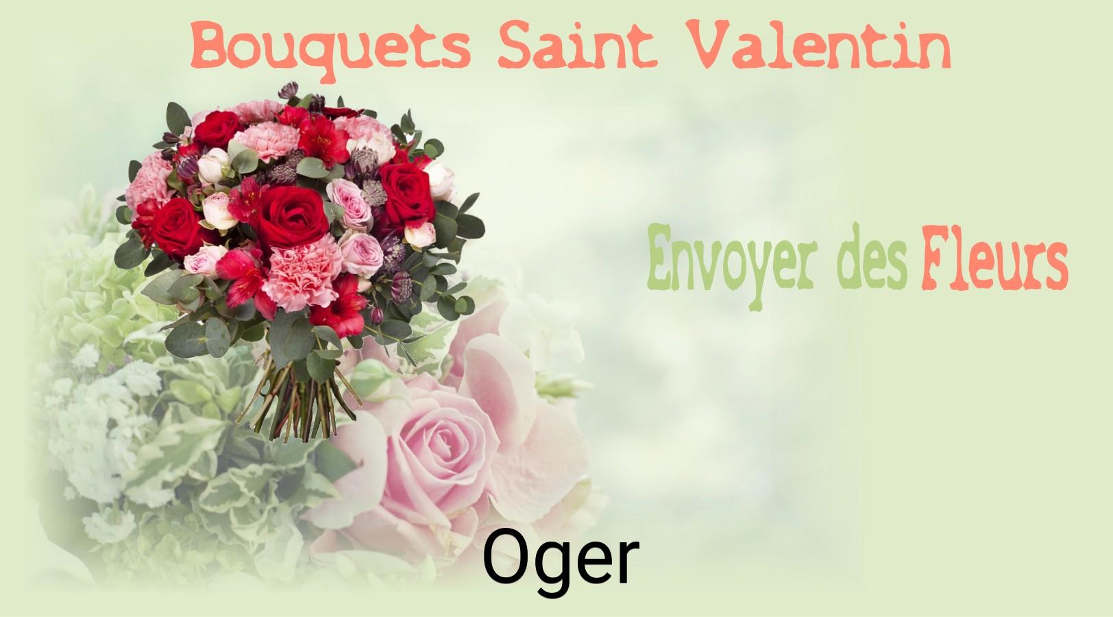 Roses de Saint-Valentin livrées à Oger